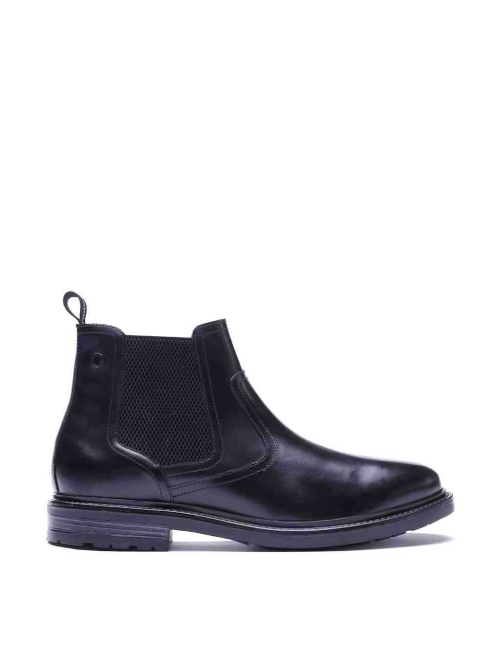 Base London Men's Leather Chelsea Boots - 9 - Black - Available at M&S
