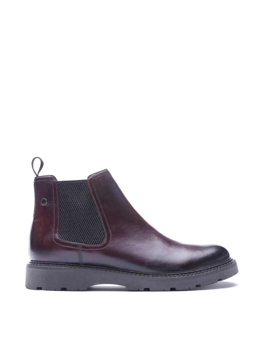 Base London Men's Leather Chelsea Boots - 9 - Brown - Available at M&S