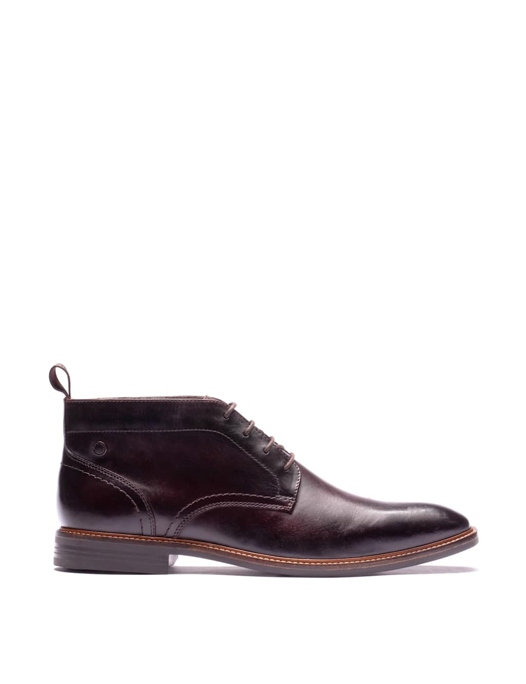 Base London Men's Leather Chukka Boots - 11 - Brown - Available at M&S