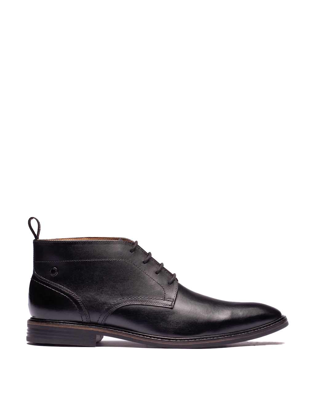 Base London Men's Leather Chukka Boots - 10 - Black - Available at M&S