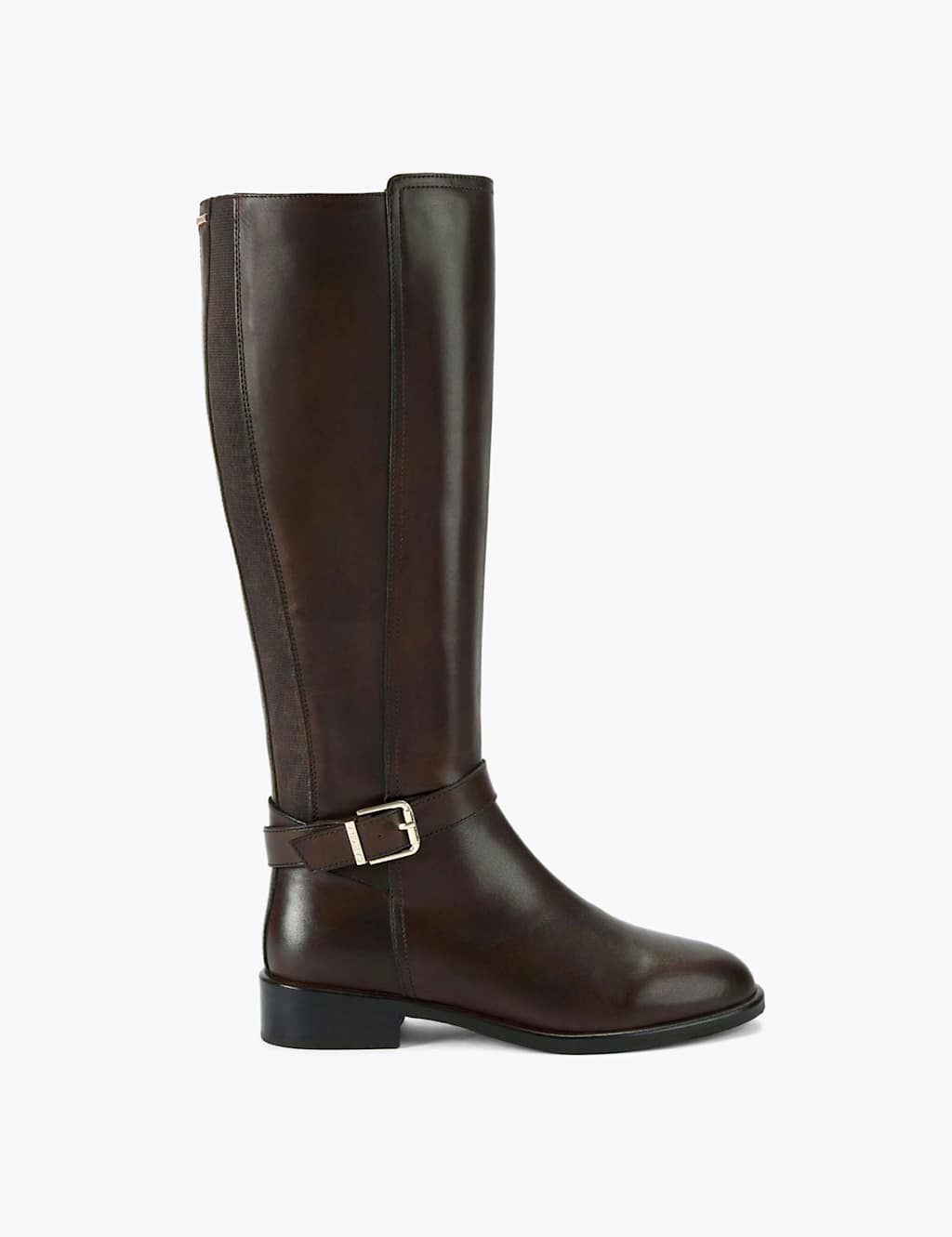 Carvela Women's Leather Flat Riding Boots - 3 - Brown - Available at M&S