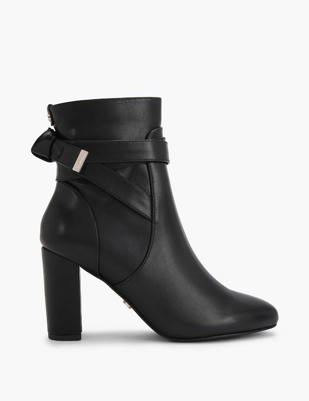Carvela Women's Block Heel Ankle Boots - 7 - Black - Available at M&S