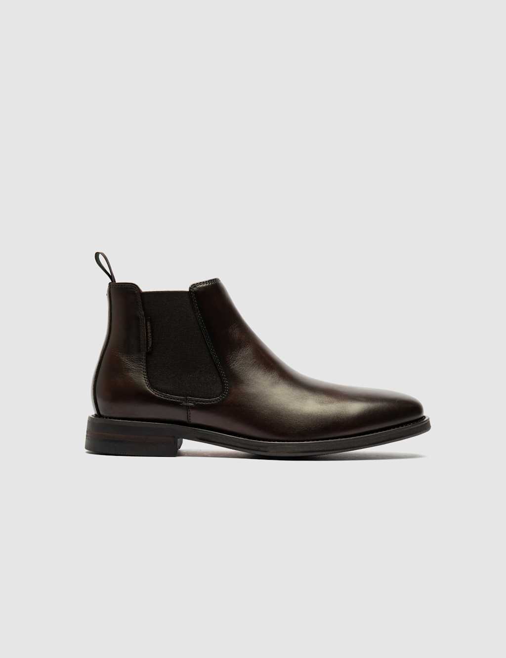 Rodd & Gunn Men's Leather Chelsea Boots - 12 - Chocolate - Available at M&S