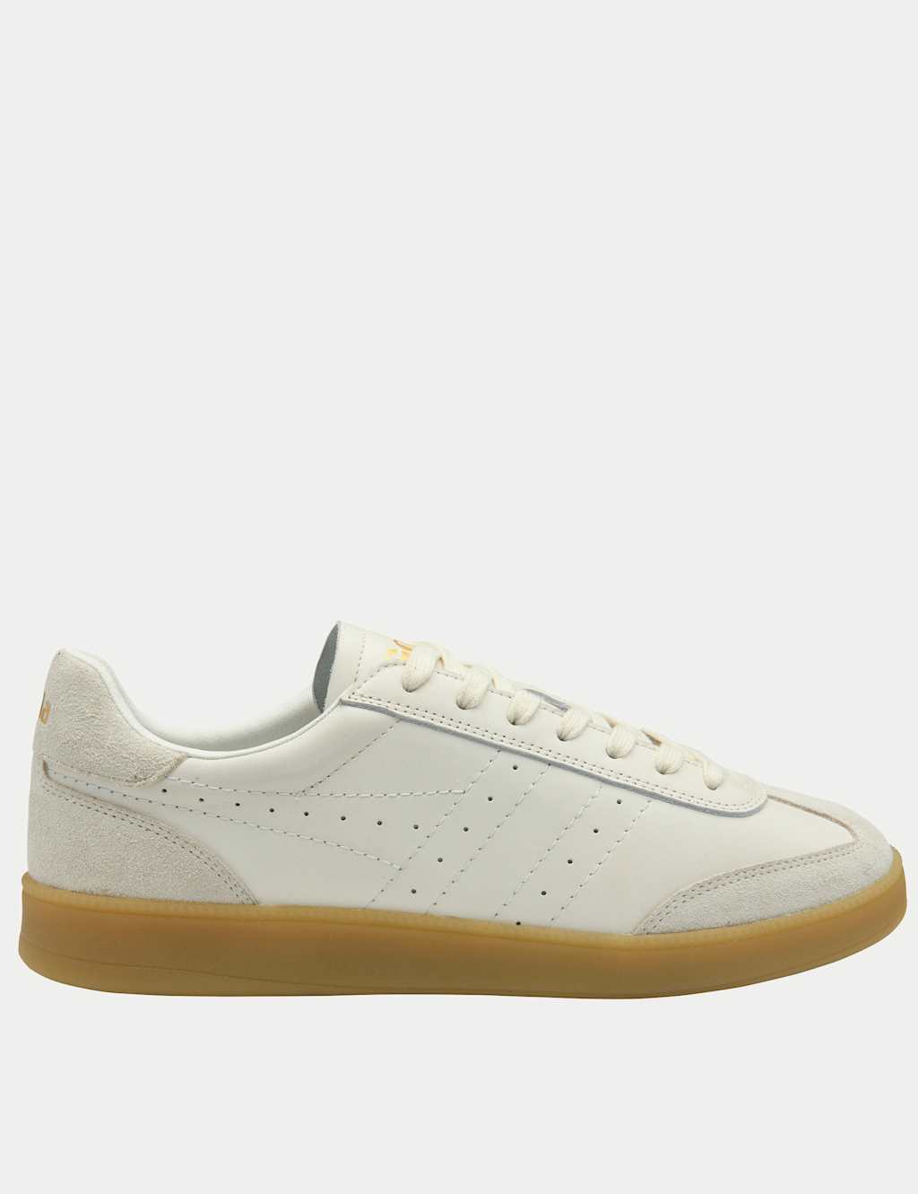 Gola Men's Viper Luxe Leather Trainers - 6 - White - Available at M&S