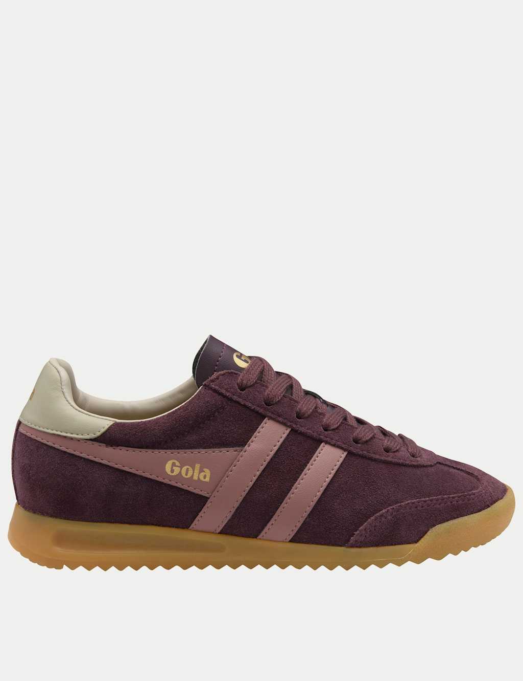 Gola Women's Torpedo Suede Trainers - 6 - Brown Mix - Available at M&S