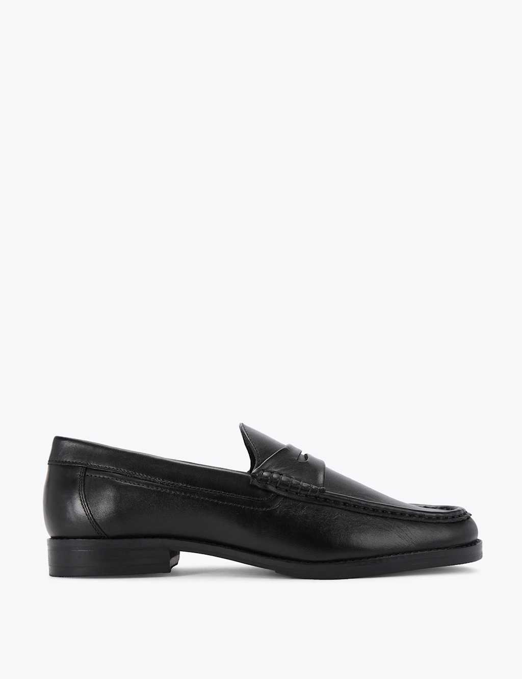 Kurt Geiger Men's Leather Penny Loafers - 9 - Black - Available at M&S