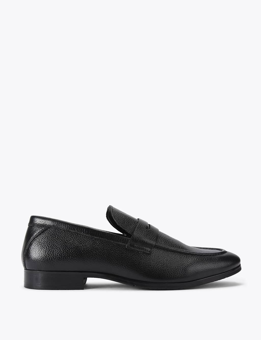Kurt Geiger Men's Leather Penny Loafers - 11 - Black - Available at M&S