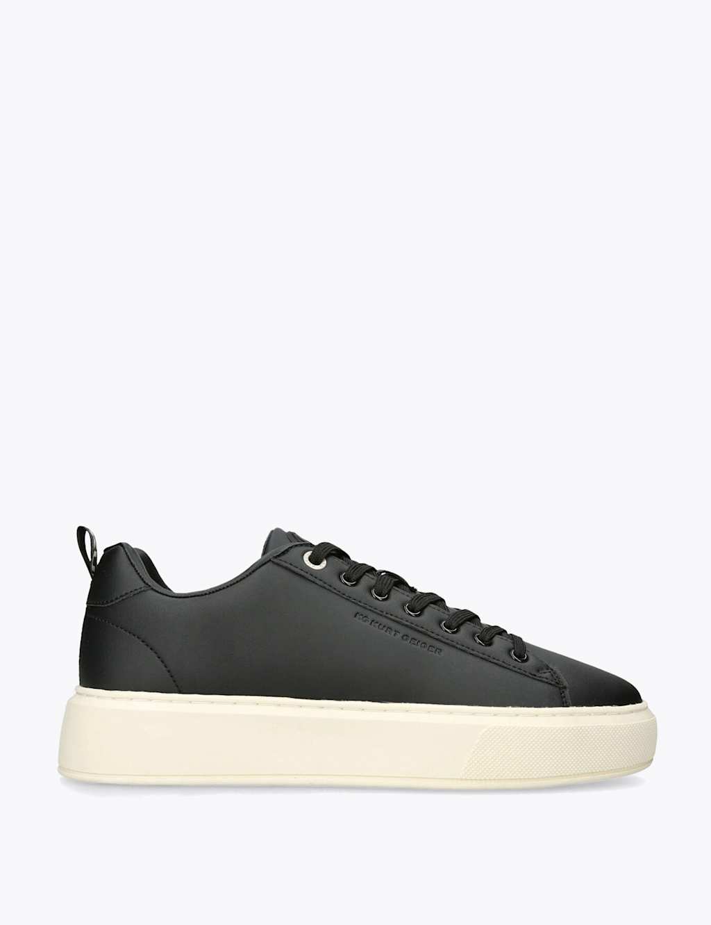 Kurt Geiger Men's Lace Up Cupsole Trainers - 11 - Black - Available at M&S