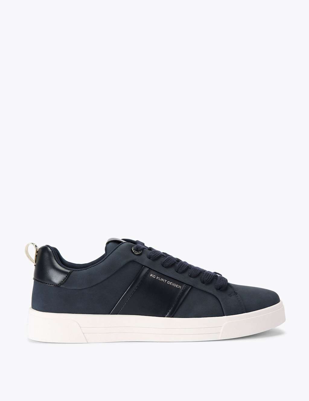 Kurt Geiger Men's Lace Up Trainers - 11 - Blue - Available at M&S