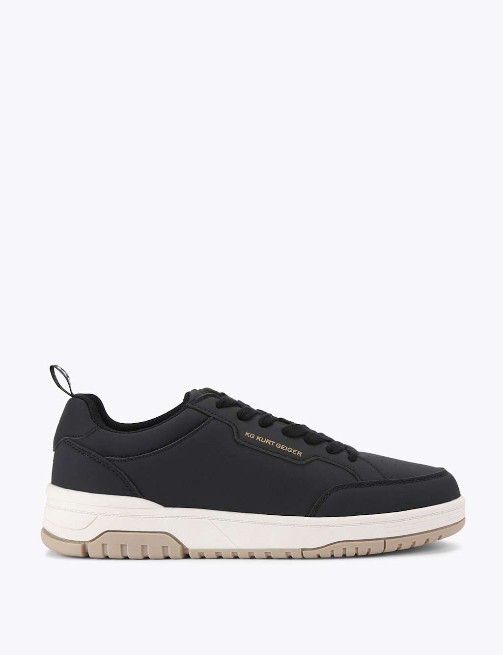Kurt Geiger Men's Lace Up Trainers - 6 - Black - Available at M&S