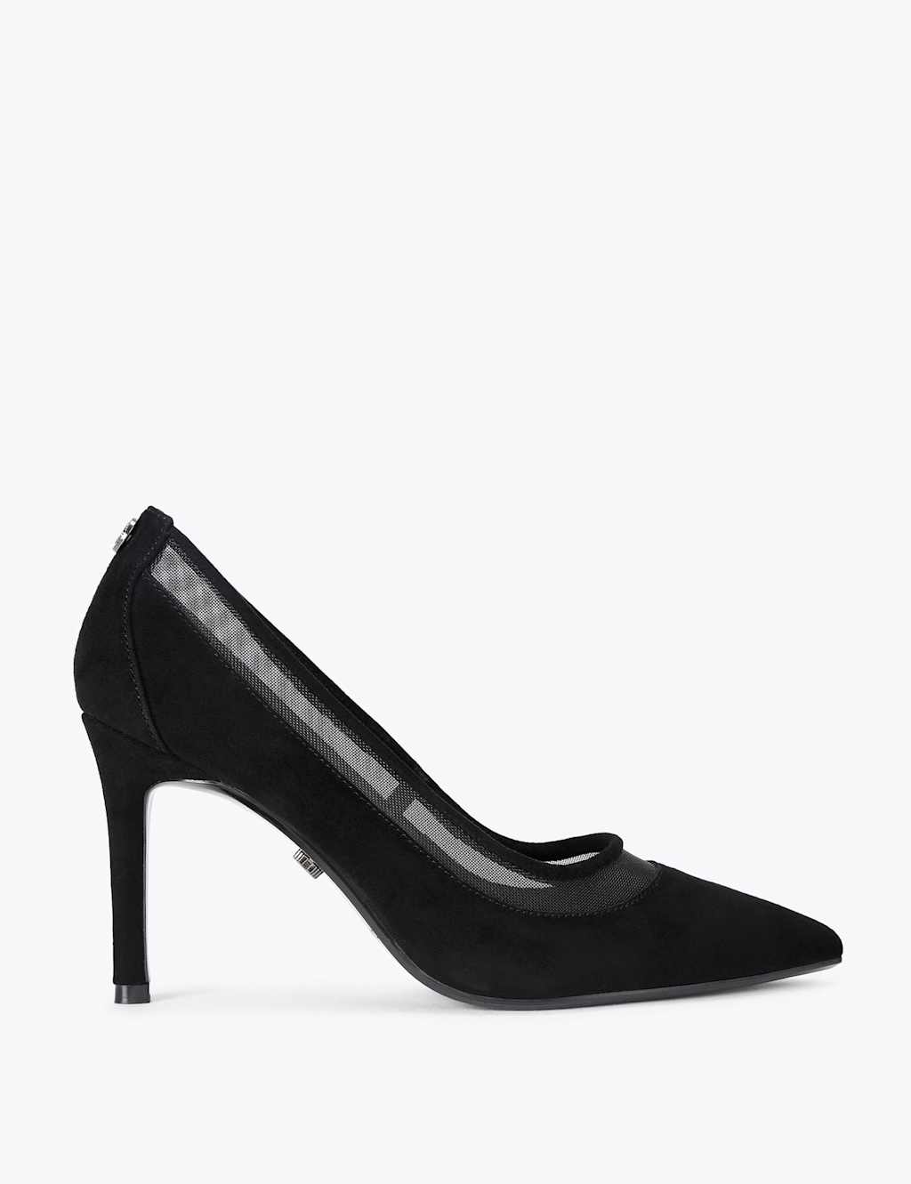 Carvela Women's Suede Stiletto Heel Court Shoes - 3 - Black - Available at M&S