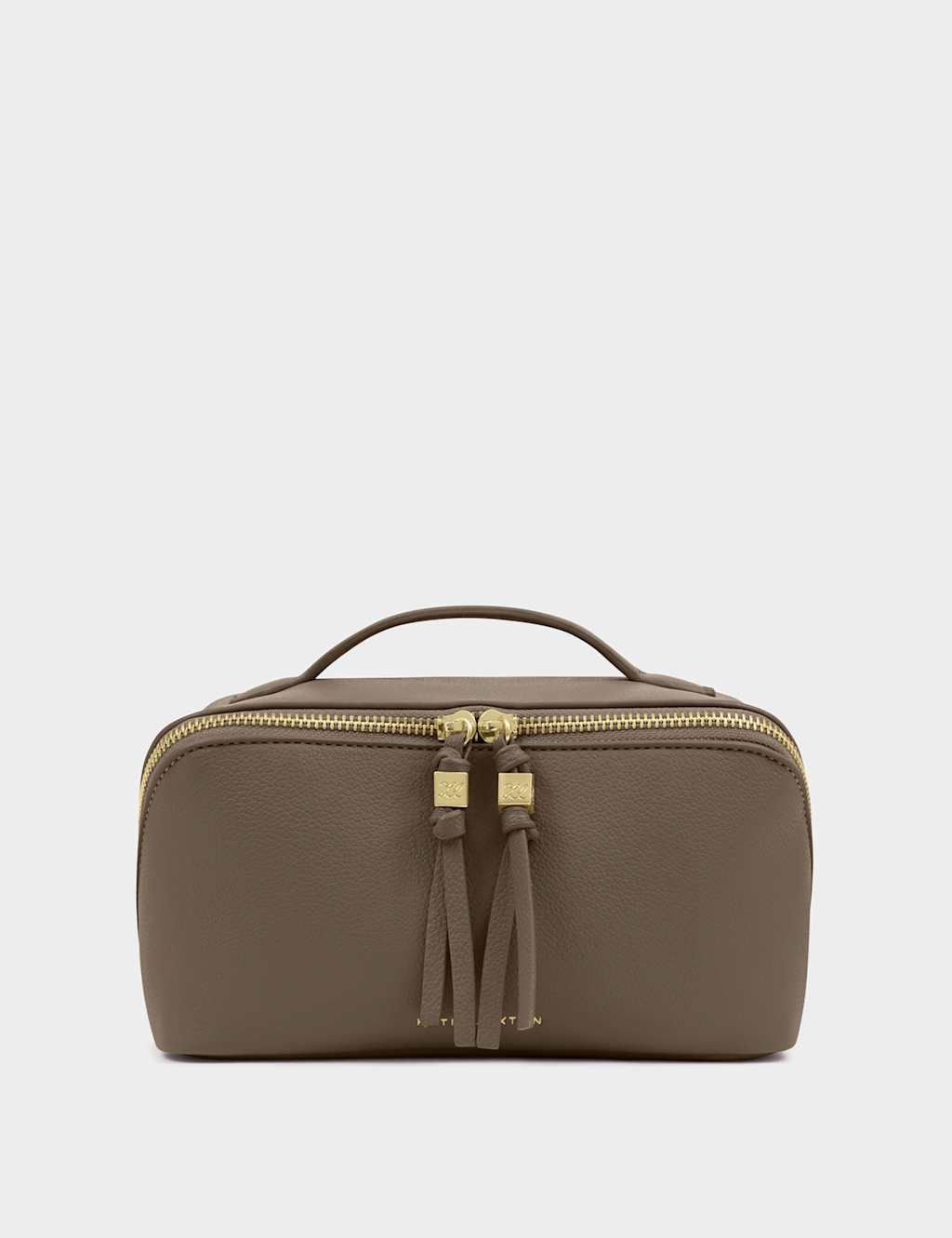 Katie Loxton Women's Faux Leather Fold-Out Makeup & Wash Bag - Brown - Available at M&S