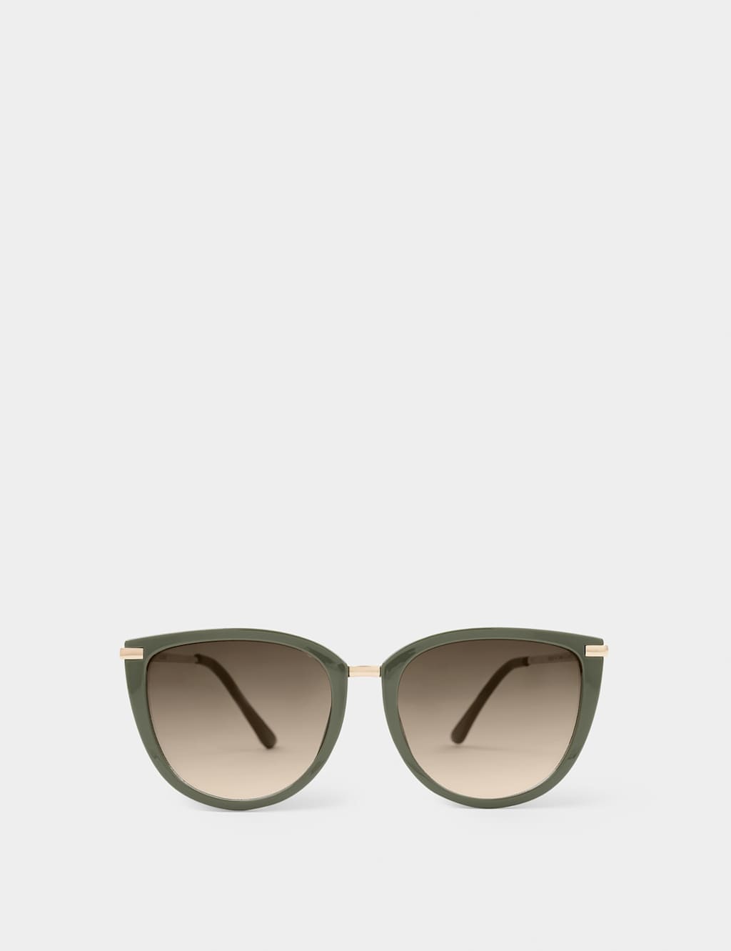 Katie Loxton Women's Cat Eye Sunglasses - Khaki - Available at M&S