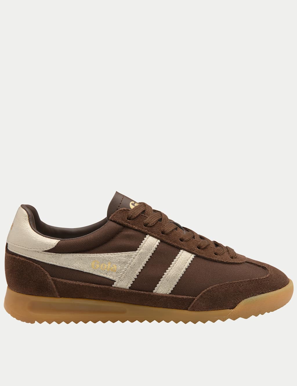 Gola Women's Tornado Trainers - 3 - Brown Mix - Available at M&S