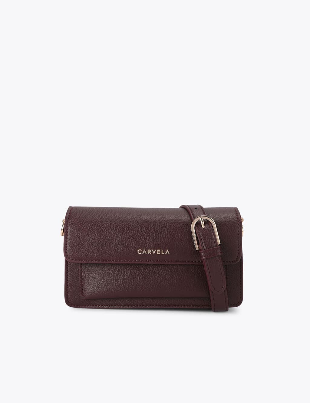 Carvela Women's Leather Shoulder Bag - Red - Available at M&S