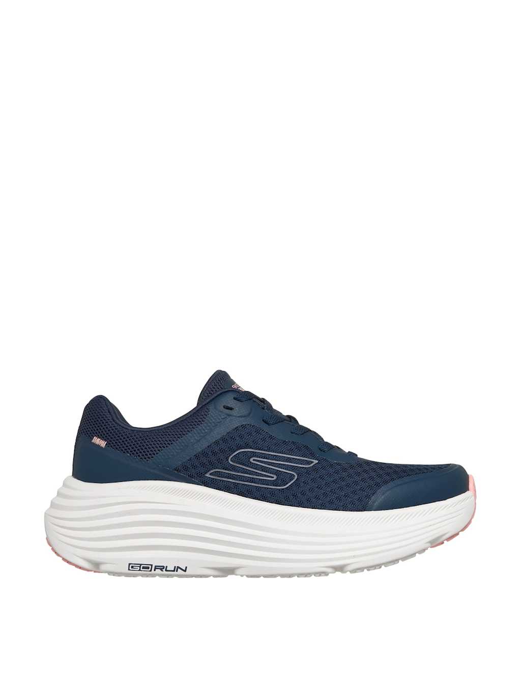 Skechers Women's Max Cushioning Endeavour Running Trainers - 6 - Navy - Available at M&S