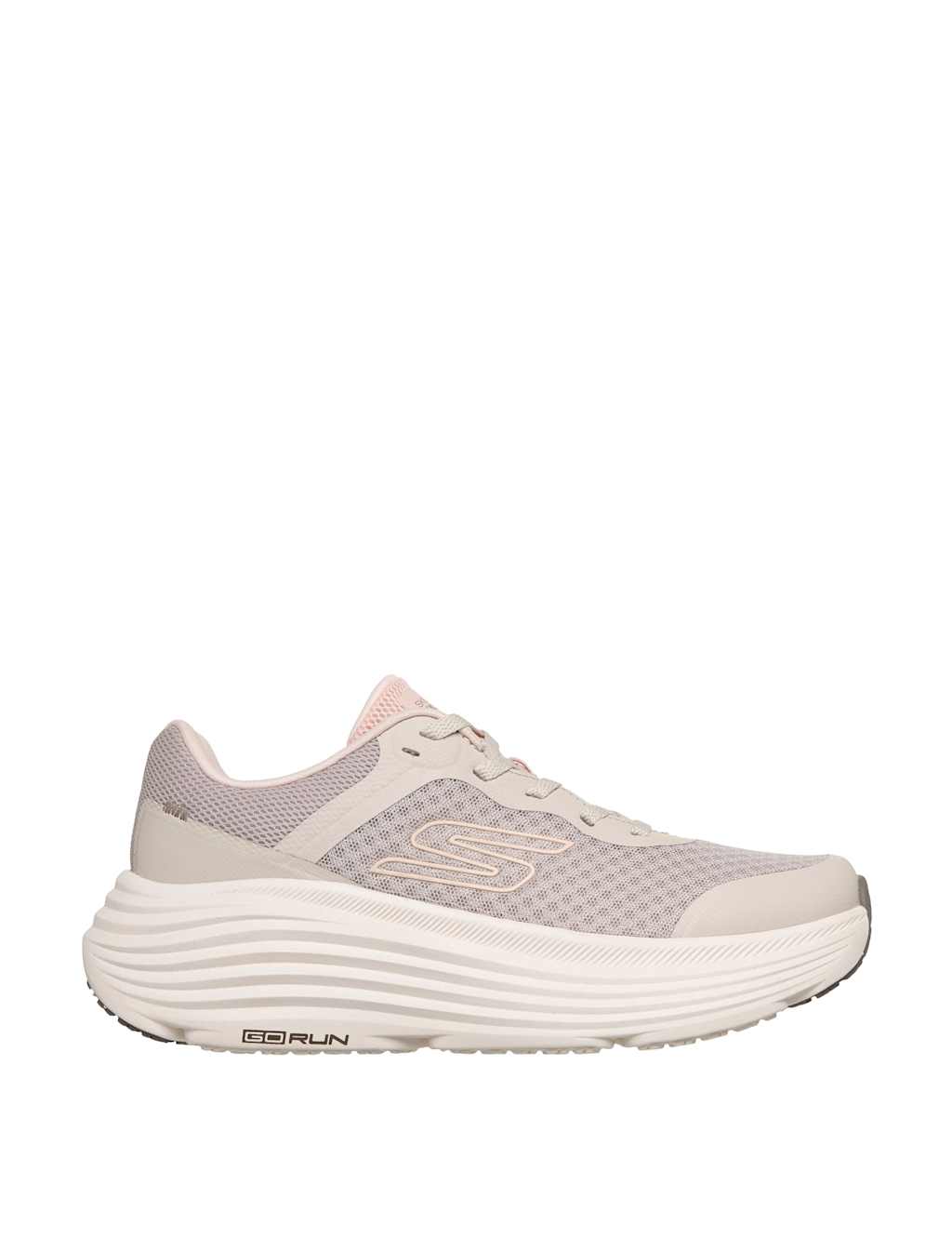 Skechers Women's Max Cushioning Endeavour Running Trainers - 7 - Natural - Available at M&S