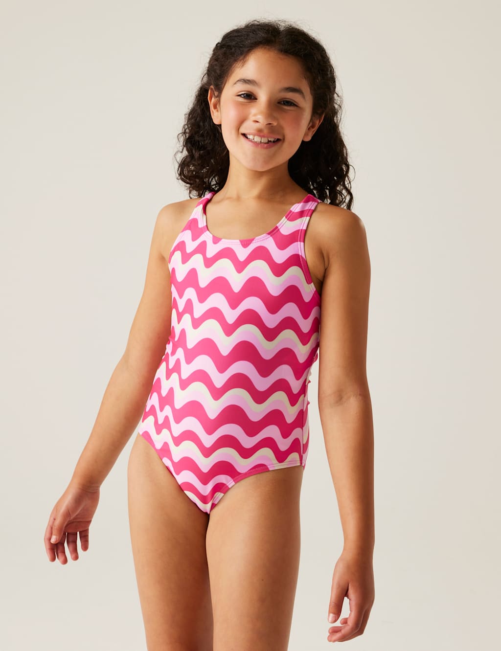 Katrisse Patterned Swimsuit (3-14 Yrs)