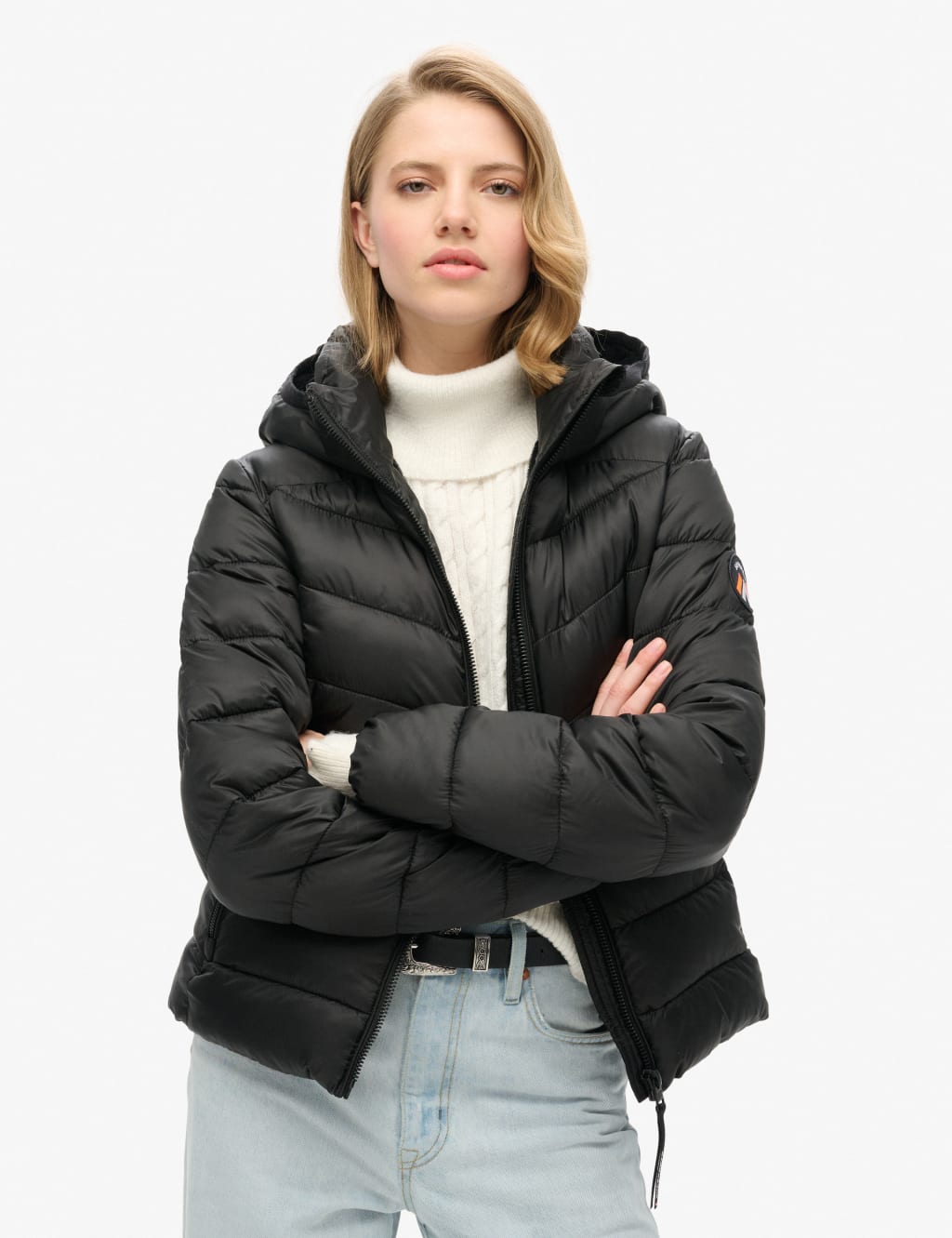 Hooded Padded Puffer Jacket