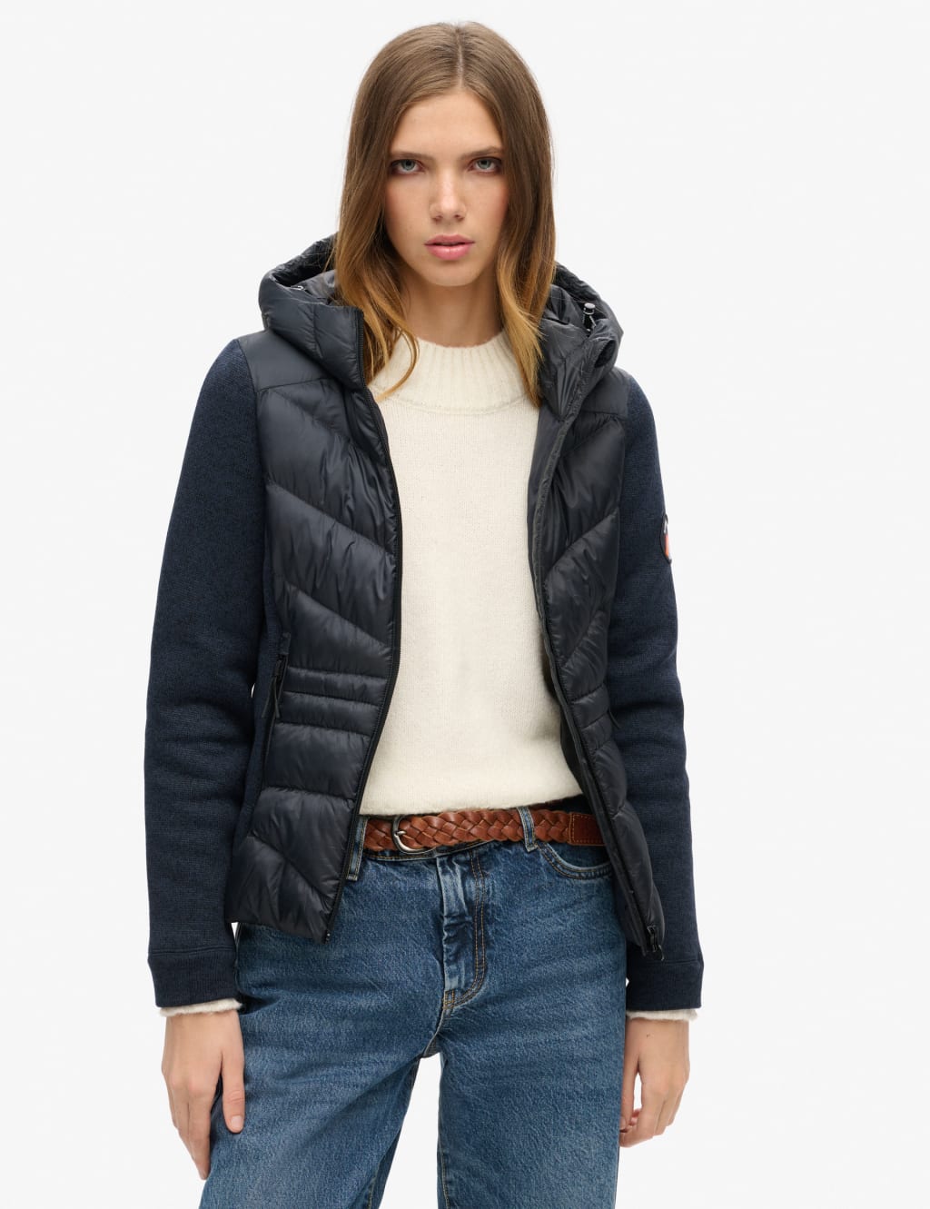 Hooded Padded Quilted Jacket