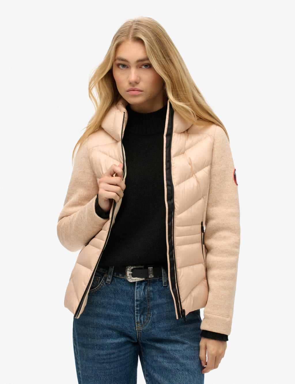 Hooded Padded Quilted Jacket