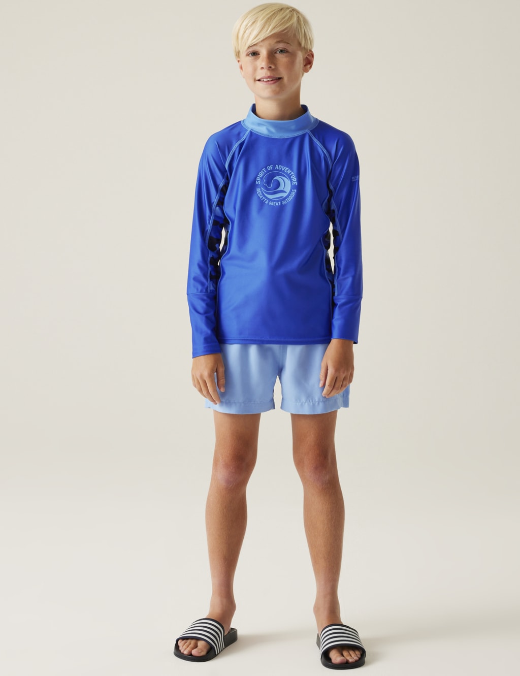 Hoku II Colourblock Rash Vest (3-14 Yrs)