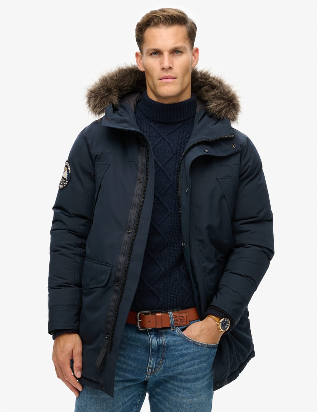 Men s Parka Coats Jackets at M S