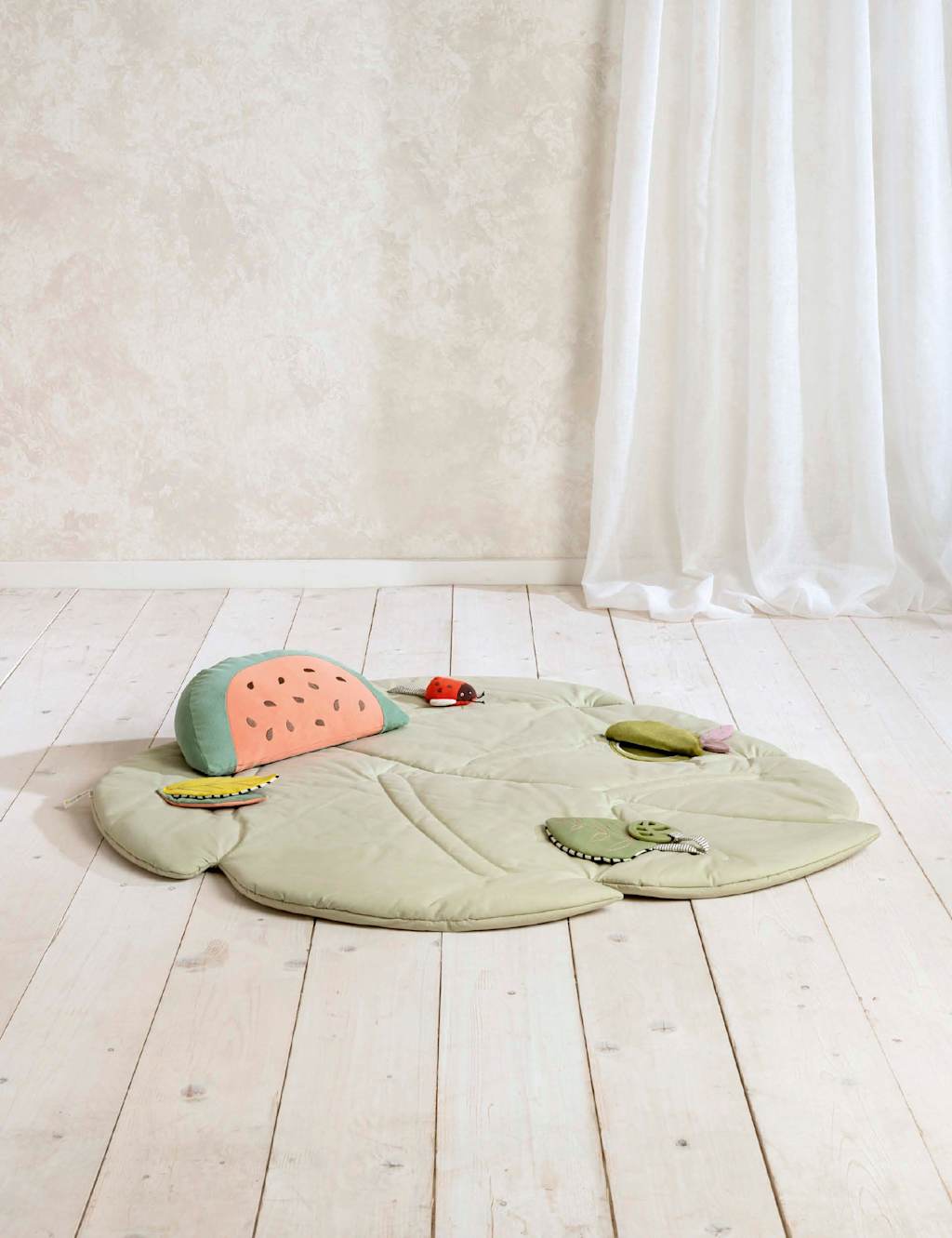 Mamas & Papas Kids BabyPlay Leaf Playmat - Multi - Available at M&S