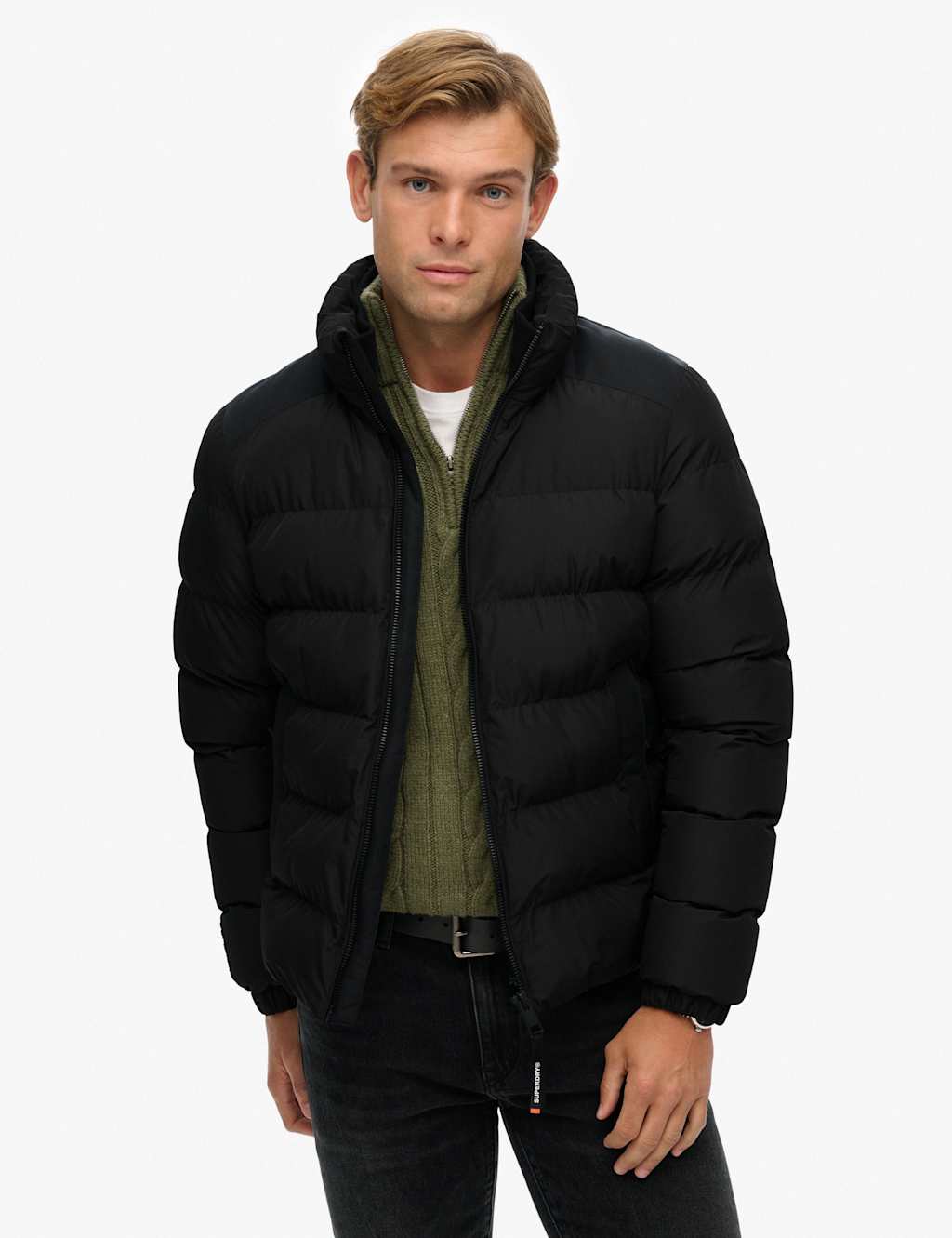 Superdry & Co Sports Puffer Jacket Black
