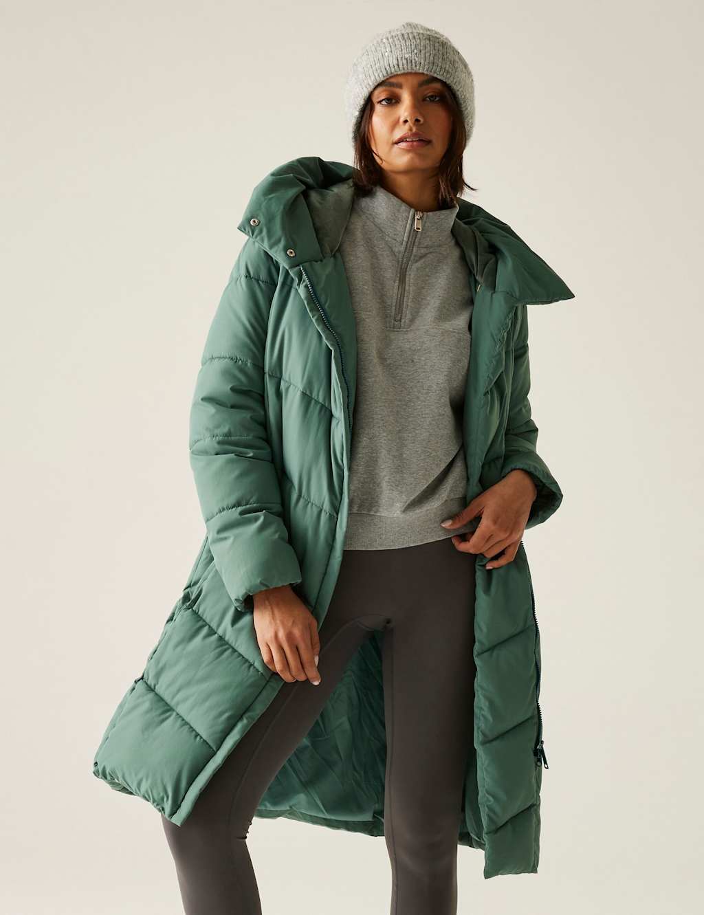 Regatta Women's Nurie Quilted Water-Repellent Puffa Jacket - 12 - Green, Green