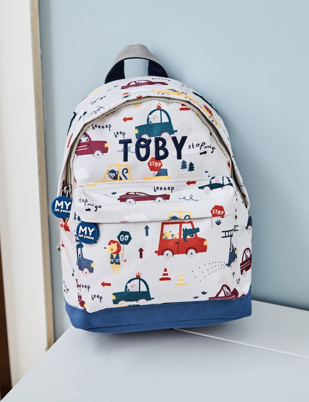 Personalised Transport Mini Backpack