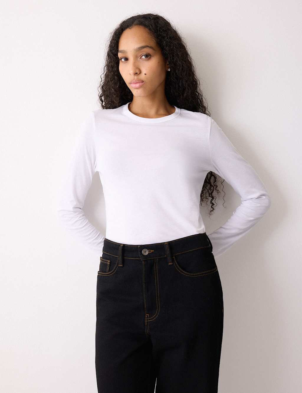 Jigsaw Pure Cotton T-Shirt White