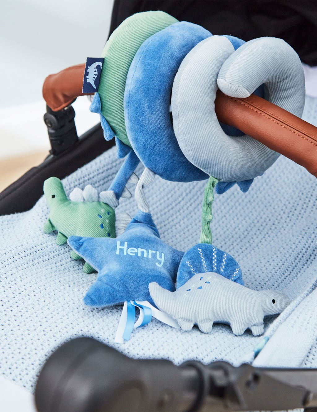 Personalised Dinosaur Spiral Toy