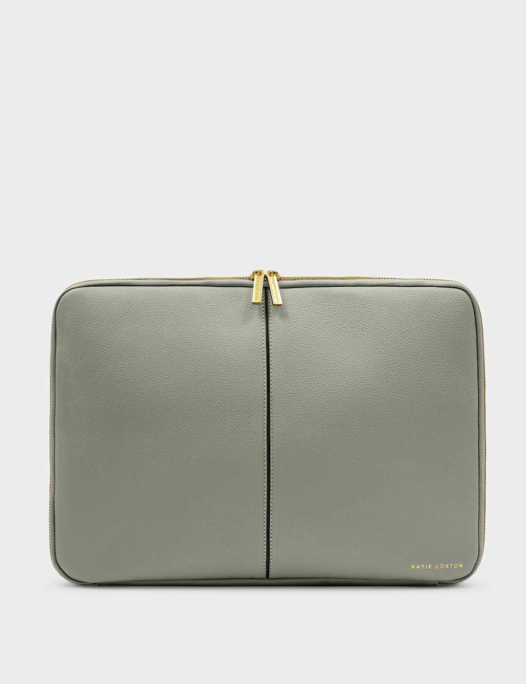 Katie Loxton Faux Leather Laptop Case Green