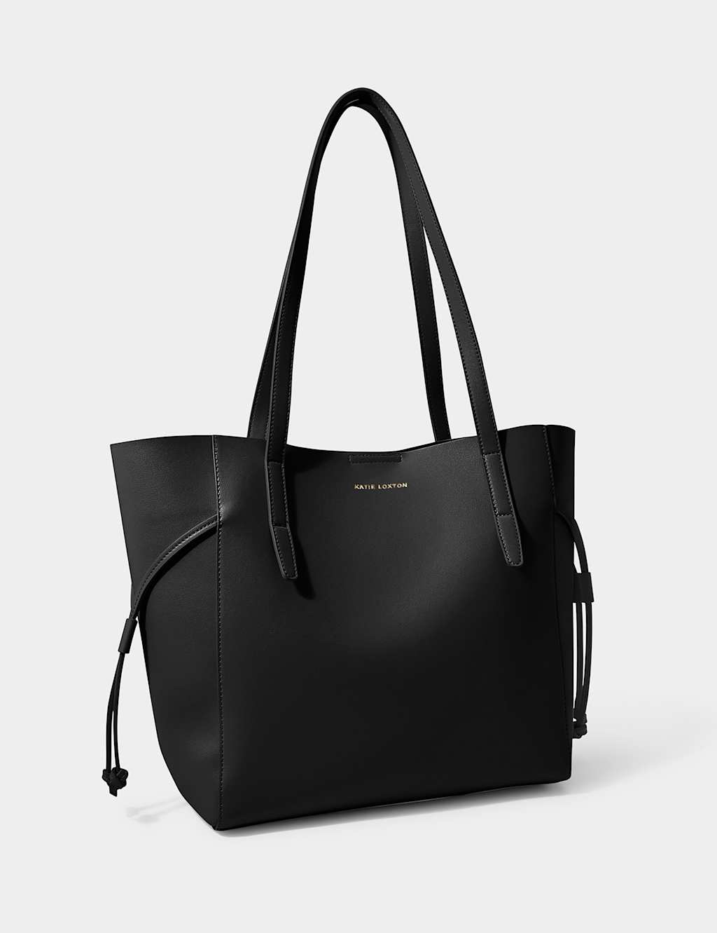 Katie Loxton Faux Leather Tote Bag Black