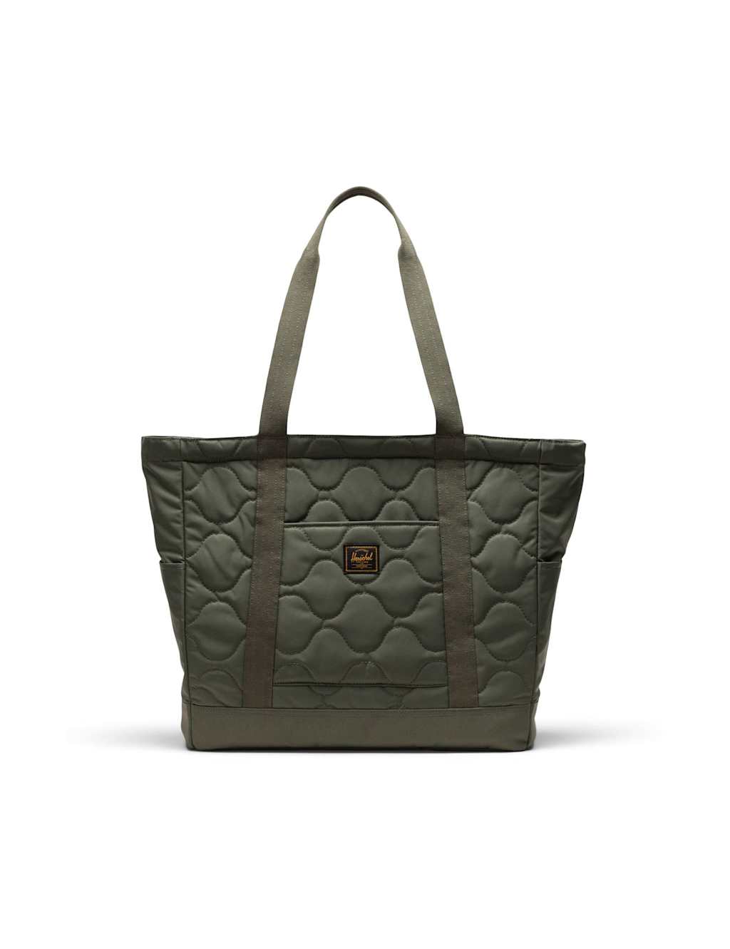 Herschel Quilted Tote Bag Green