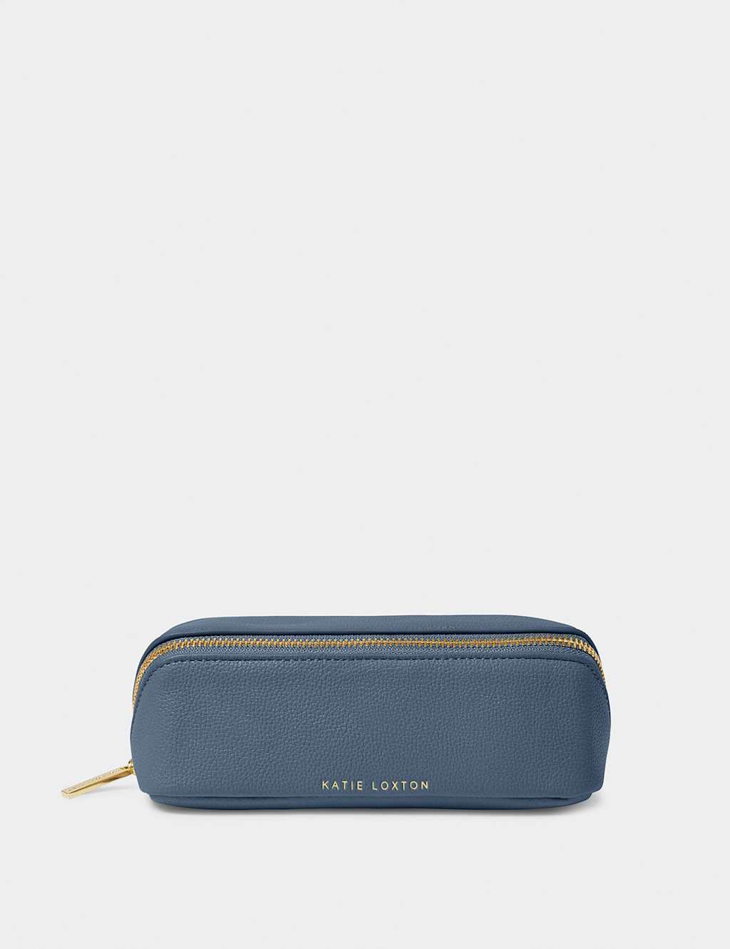 Katie Loxton Faux Leather Small Make-Up Bag Navy