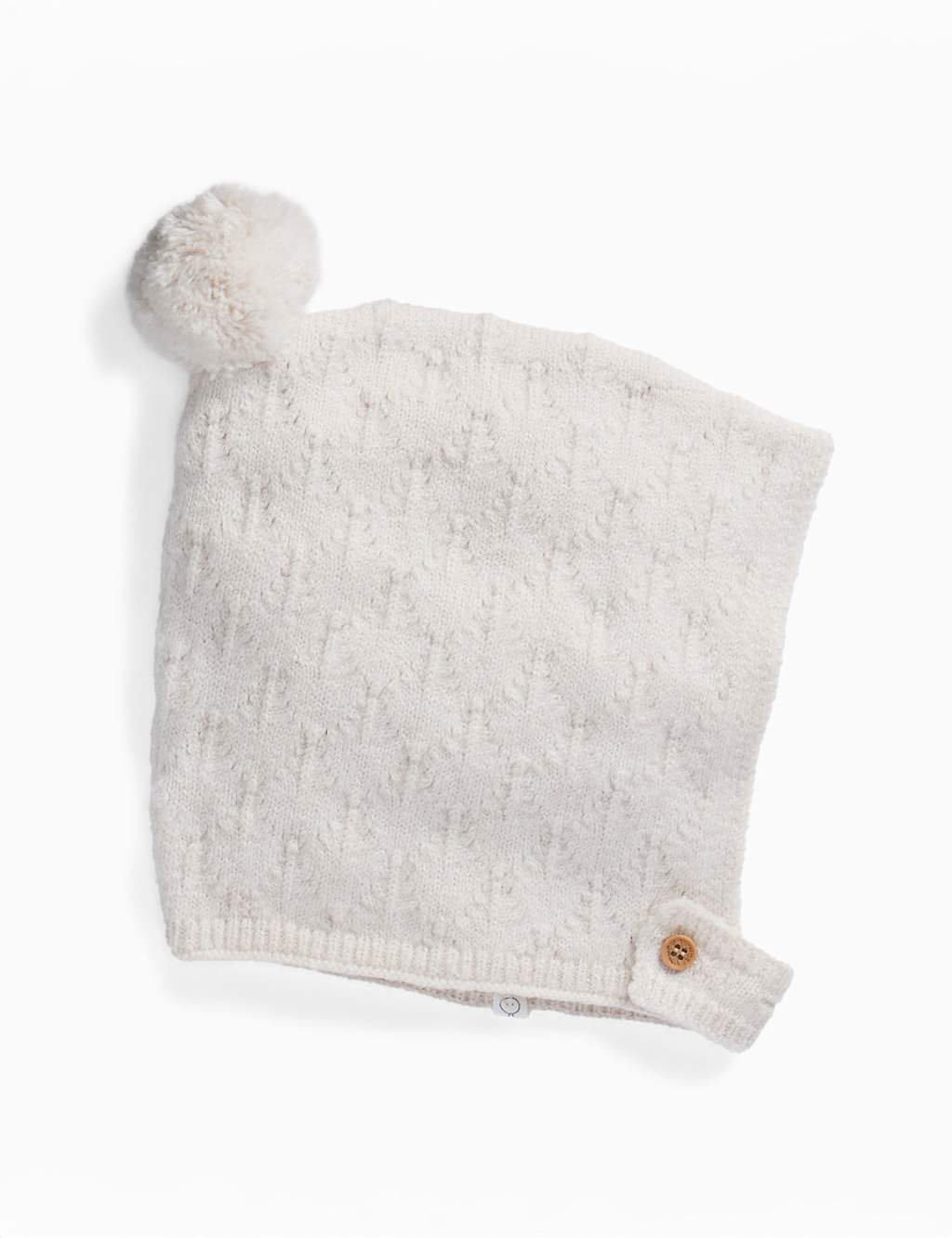 MORI Knitted Cap (0-24 Mths) Cream