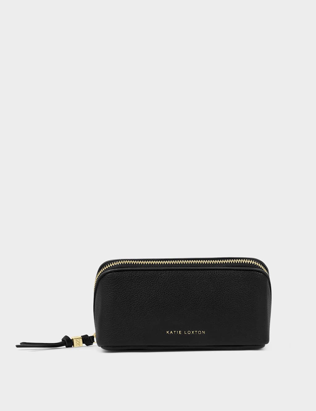 Katie Loxton Faux Leather Fold-Out Mirror Make-Up Bag Black