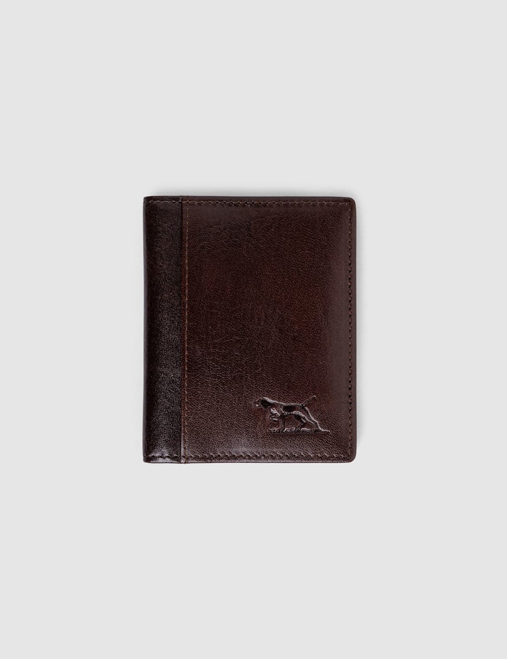 Rodd & Gunn Walton Leather Card Holder Chocolate