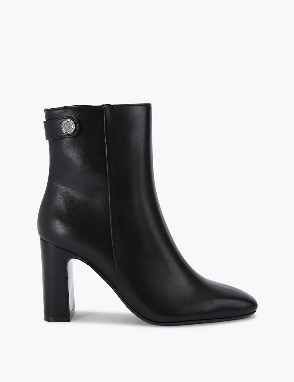 Carvela Block Heel Ankle Boots Black