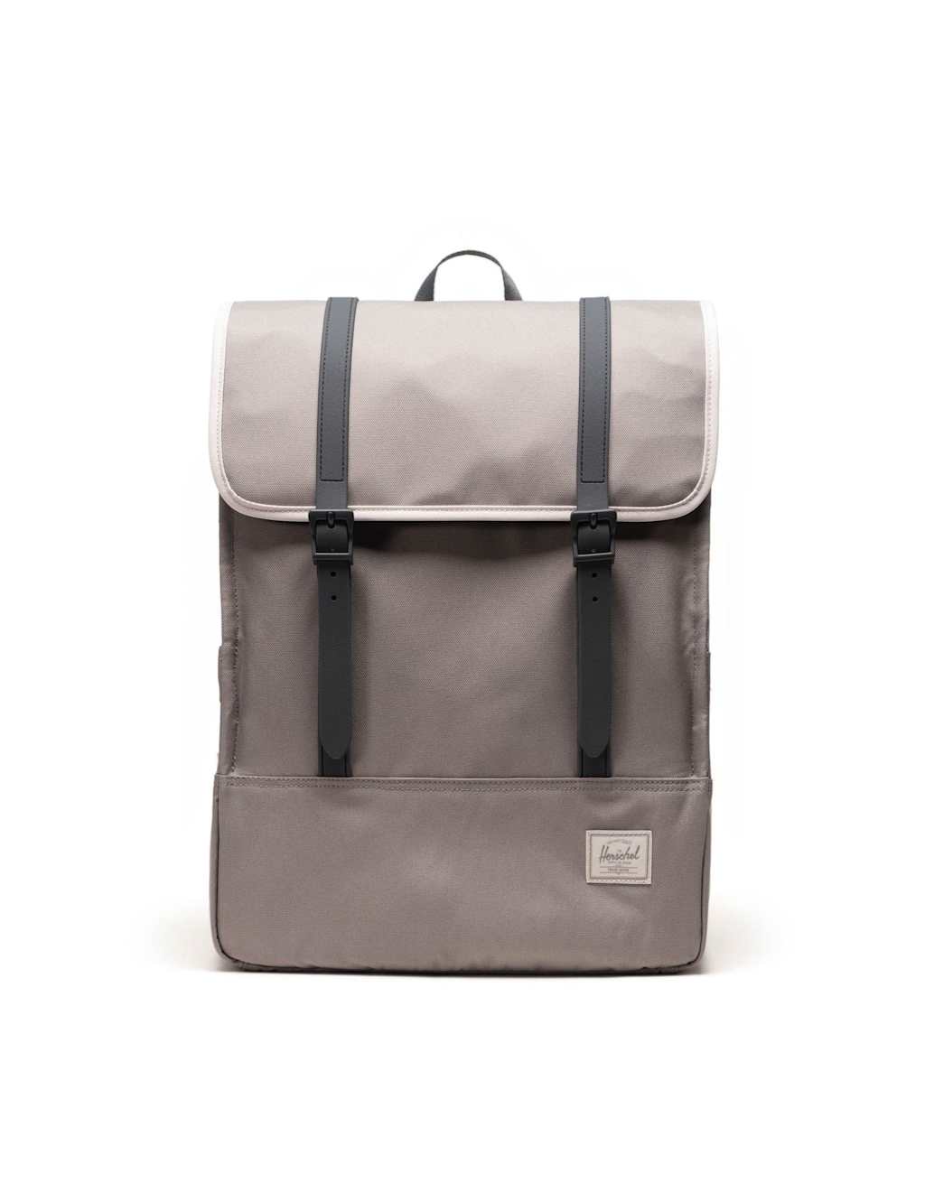 Herschel Canvas Buckle Backpack Grey