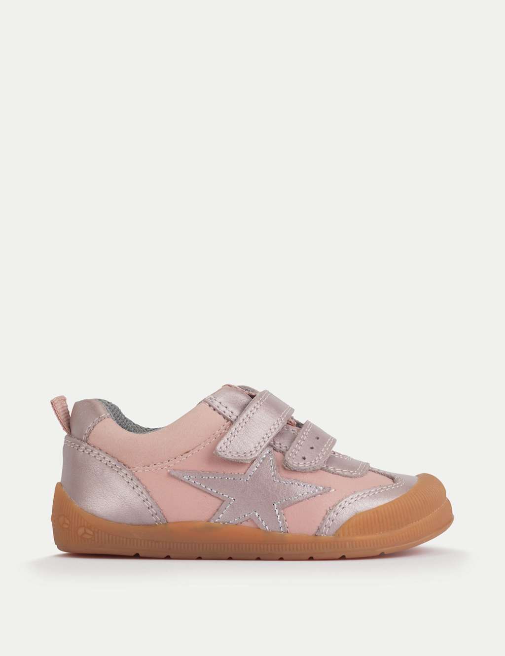 Start-Rite Kids' Leather Star Trainers (4 Small - 10 Small) Blush