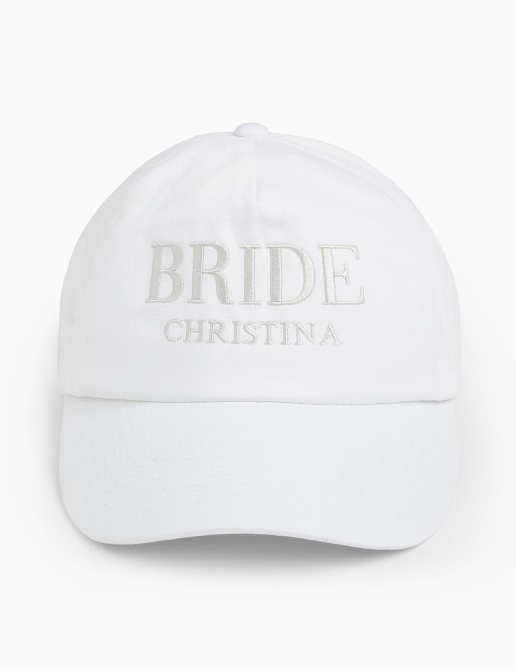 Personalised Bride Cap