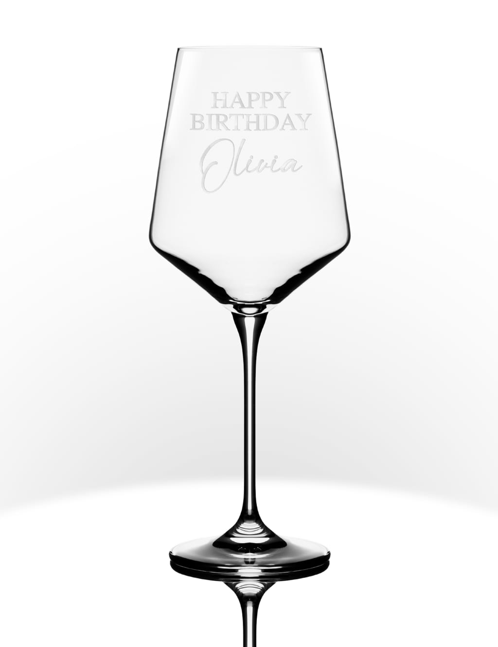 Personalised Birthday Wine Glass