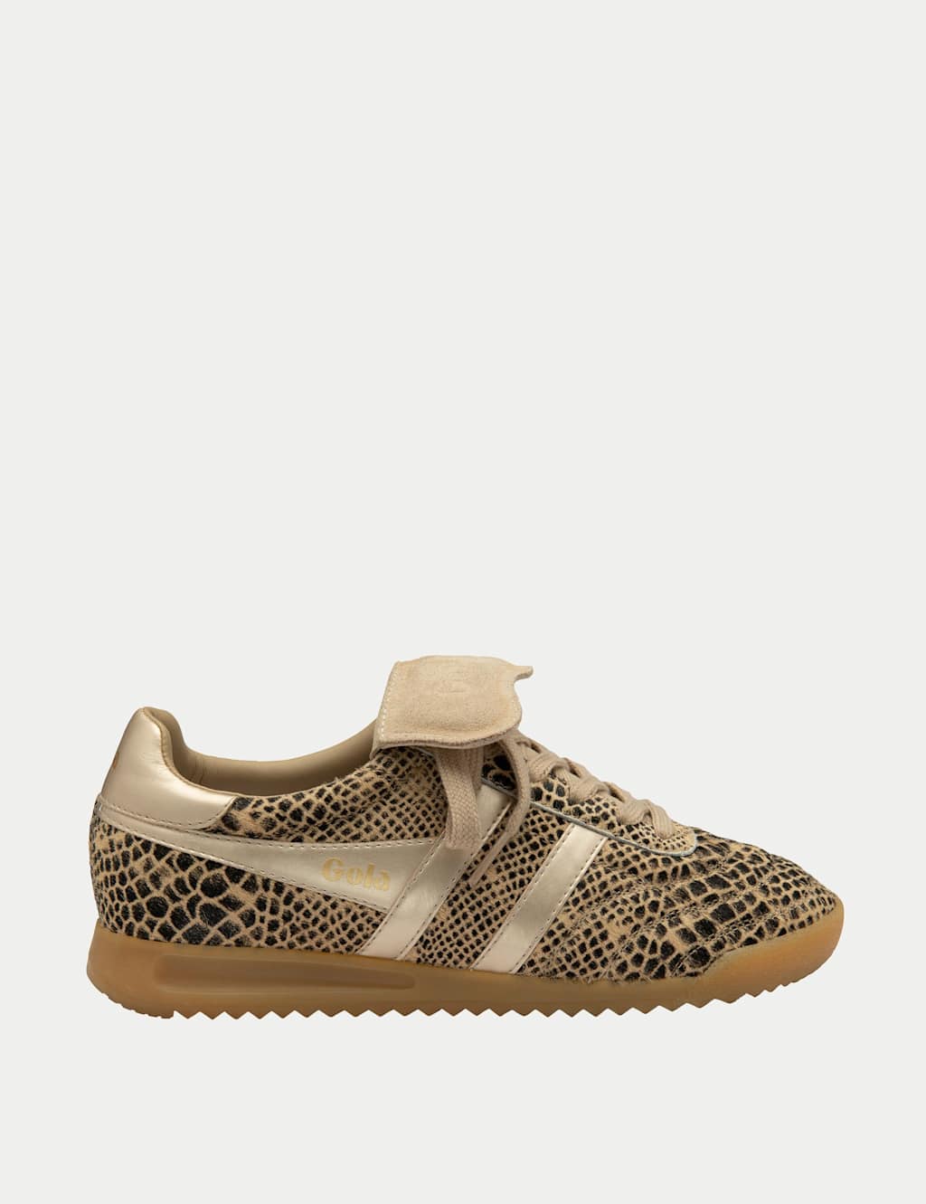 Gola Women's Stadium '86 Sahara Trainers - 7 - Gold Mix - Available at M&S