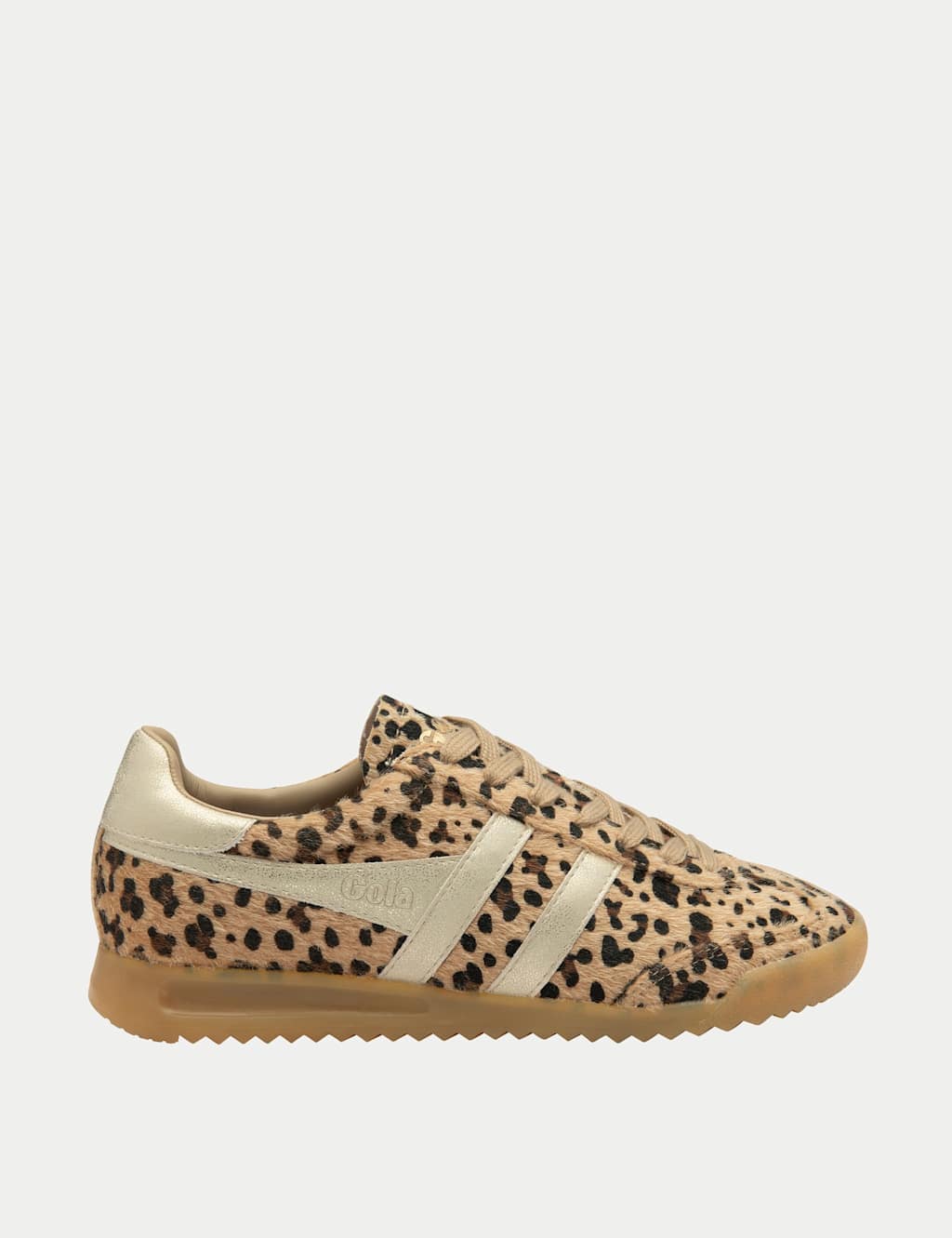 Gola Women's Torpedo Safari Trainers - 3 - Gold Mix - Available at M&S