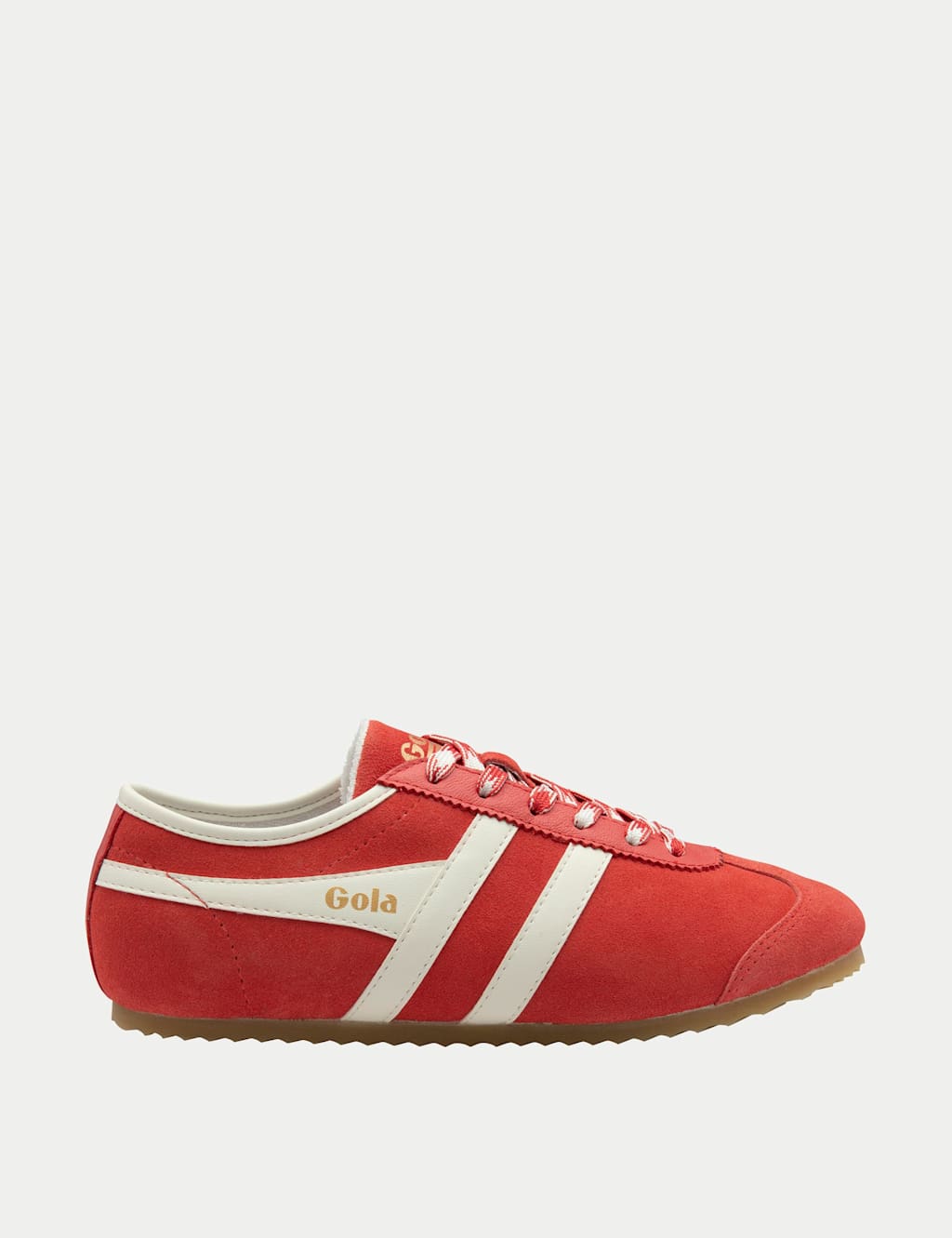 Gola Women's Cleora Suede Trainers - 8 - Coral - Available at M&S