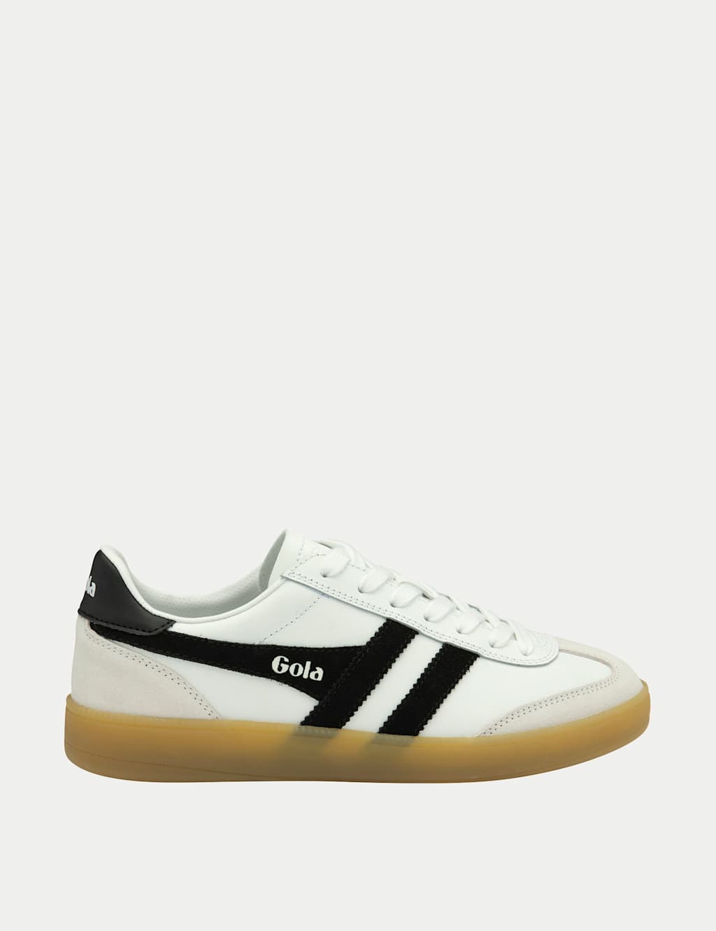 Gola Women's Viper Leather Colour Block Trainers - 9 - White Mix - Available at M&S