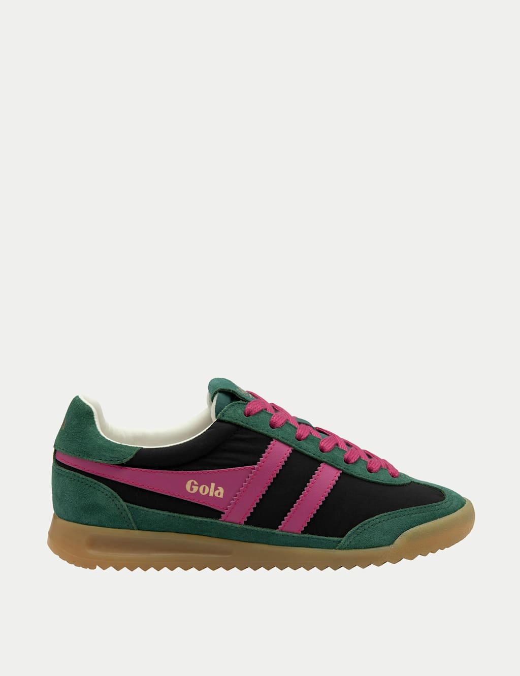 Gola Women's Firefly Colour Block Trainers - 4 - Black Mix - Available at M&S